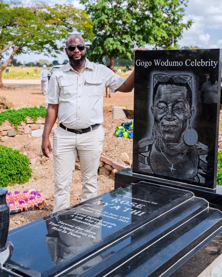Granite tombstone crafted by Northern Granites in Zimbabwe
